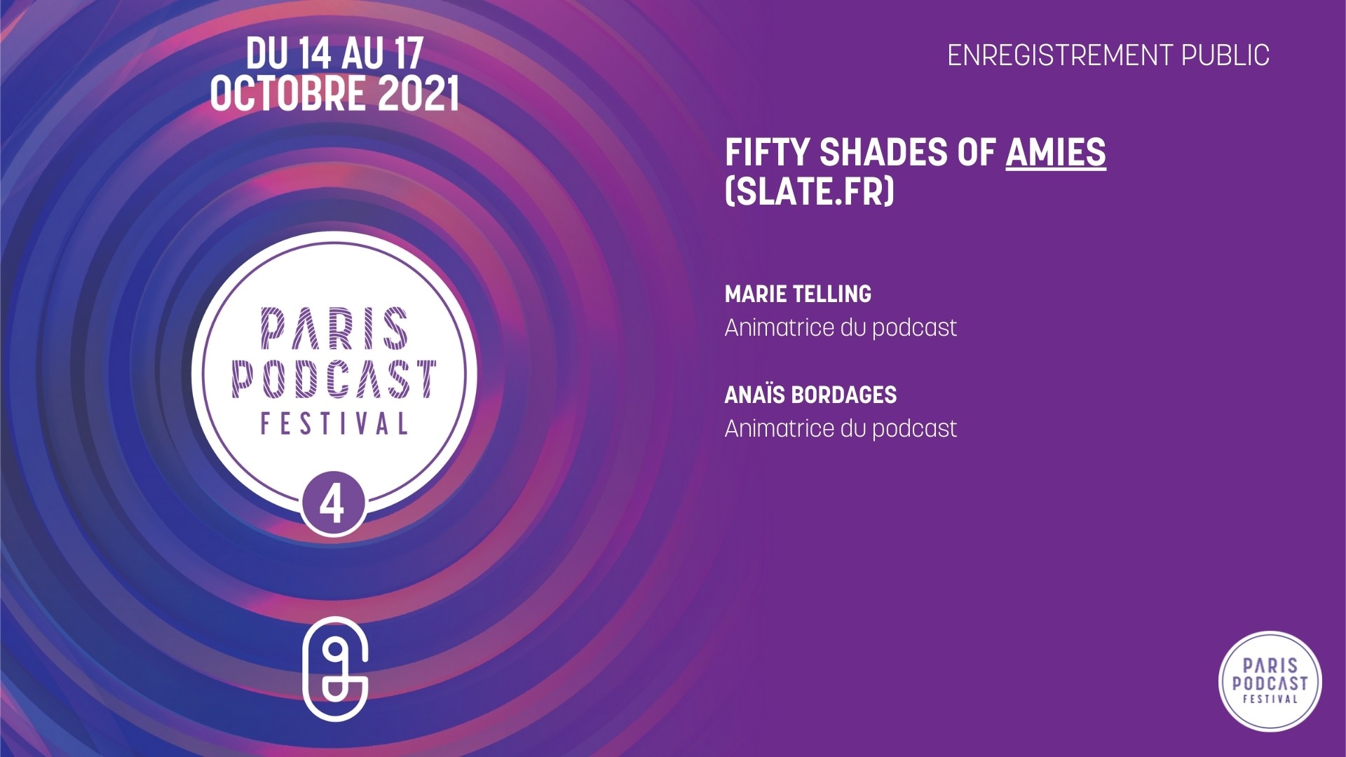 [Enregistrement Public] Fifty Shades of AMIES (Slate.fr)
