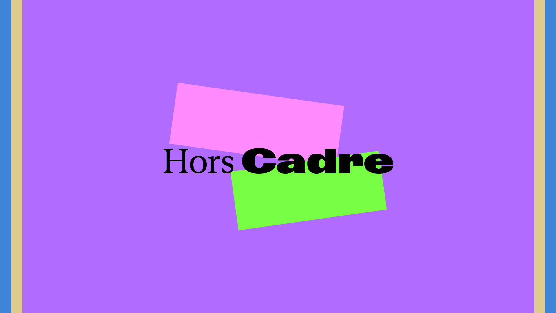 Hors cadre - avec Marin Fouqué